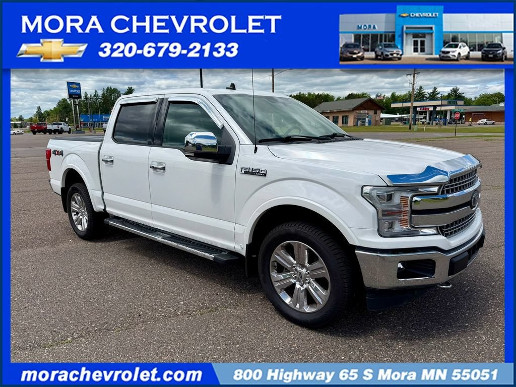 2020 Ford F-150 XL in White — front three-quarter view